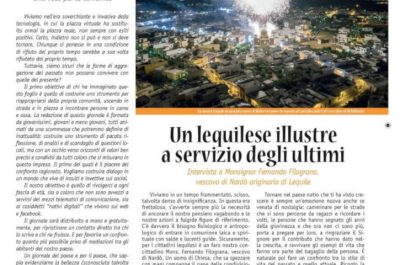 Editoria, in arrivo nelle case dei cittadini di Lequile il primo numero di “PrimaVera” - Corriere Salentino
