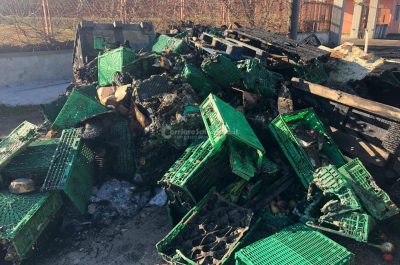 Tir carico di frutta e verdura a fuoco sulla provinciale: autista salvo ma tutto distrutto - Corriere Salentino