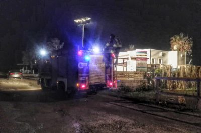 In fiamme la cucina del lounge bar in riva al mare, si sospetta l'atto doloso - Corriere Salentino