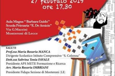 "Bullismo, cyberbullismo e bullismo di genere", se ne discute alla scuola primaria “De Amicis" di Monteroni - Corriere Salentino