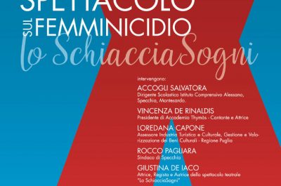 "Lo schiacciasogni", convegno-spettacolo in tour per il Salento - Corriere Salentino