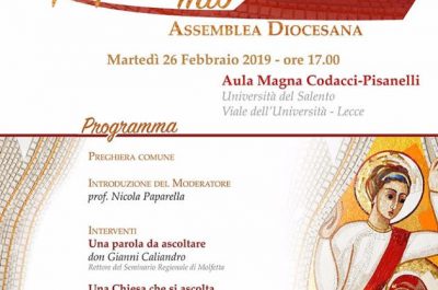 “Ascolta, Popolo mio", l'Arcivescovo Seccia consegna la lettera alla Chiesa di Lecce - Corriere Salentino