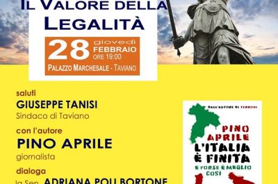 "L'Italia è finita", Pino Aprile a Taviano per presentare il suo ultimo libro - Corriere Salentino