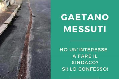 Messuti: "Ho un interesse a fare il Sindaco? Si, lo confesso" - Corriere Salentino
