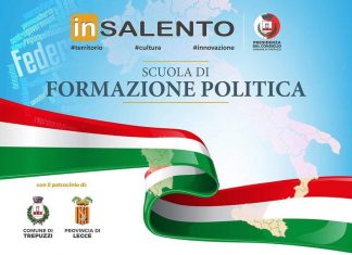 Parte domani a Trepuzzi la Scuola di Formazione politica
