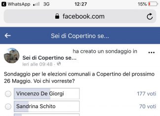 A Copertino la diatriba politica è anche social