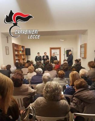 Truffe agli anziani, incontro con i carabinieri a Tuglie - Corriere Salentino