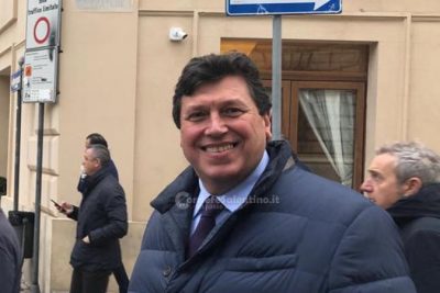 La “ditta” Meloni-Fitto in campo per le primarie leccesi e per le europee: la passeggiata in centro con Congedo - Corriere Salentino