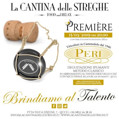 Alla Cantina delle Streghe continua il viaggio nel gusto tra le eccellenze del vino - Corriere Salentino