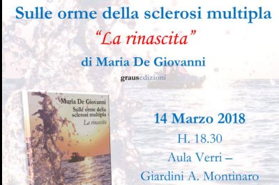 "Sulle orme della sclerosi multipla", Maria De Giovanni presenta il suo libro a Caprarica di Lecce - Corriere Salentino