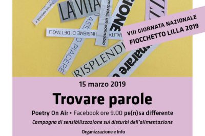 "Fiocchetto Lilla", il 15 marzo l'VIII giornata nazionale di sensibilizzazione sui disturbi dell’alimentazione - Corriere Salentino