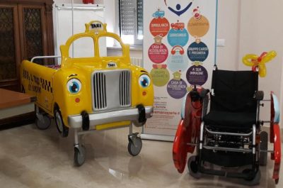 Ospedale di Scorrano, in Pediatria arrivano Ludocarrozzina e Ludobarella - Corriere Salentino