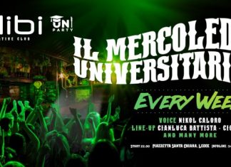 Mercoledì universitario Alibi