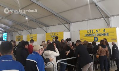 Migliaia di persone alle primarie del centrodestra: circa 3500 votanti alle 13 - Corriere Salentino