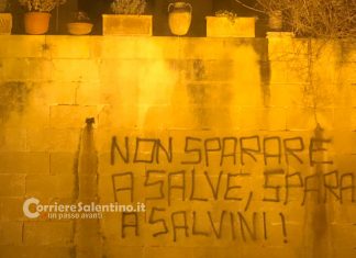Scritte contro Salvini, Marti (Lega): censurare slogan vigliacchi, attacco ignobile