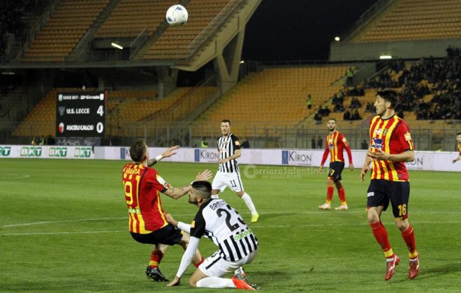 Profumo di primavera e di vittorie esaltanti, Lecce batte Ascoli 7 a 0 - Corriere Salentino