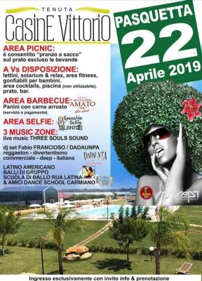 Friday aspettando Pasquetta Tenuta Casine Vittorio al Concept Briganti lounge bar - Corriere Salentino