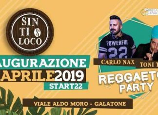 Inaugurazione Sin Ti Loco