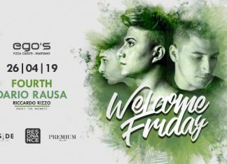 Welcome Friday, Fourth e Dario Rausa all’Ego’s