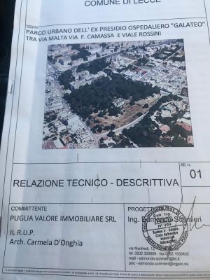 Parco del Galateo, consegnati i lavori: un polmone verde nel cuore della città - Corriere Salentino