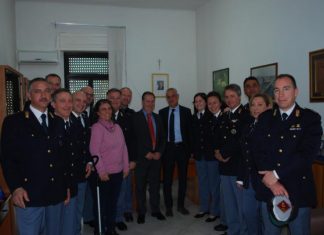 Il Questore Valentino in visita al Commissariato di Nardò
