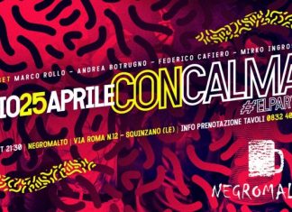 Con Calma el party di giovedì