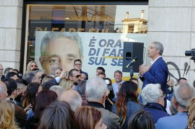 Congedo inaugura il comitato elettorale: "Siamo una coalizione a chilometro zero, tutta leccese" - Corriere Salentino