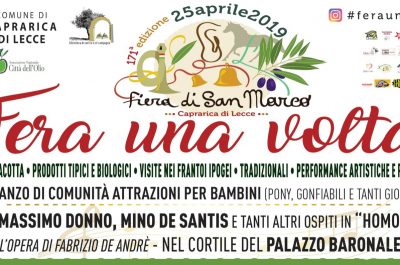 Tutto pronto per la 171° Fiera di San Marco a Caprarica - Corriere Salentino