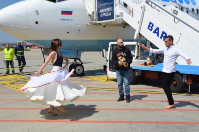 Inaugurato il volo diretto per Mosca da Bari - Corriere Salentino
