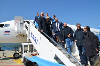 Inaugurato il volo diretto per Mosca da Bari - Corriere Salentino