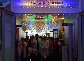 Ospedale di Scorrano, in Pediatria le luci e i colori della festa incantano i bambini