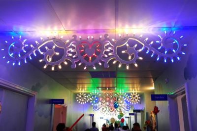 Ospedale di Scorrano, in Pediatria le luci e i colori della festa incantano i bambini - Corriere Salentino