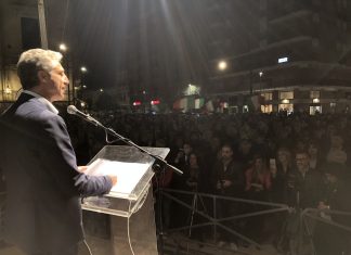 Congedo e Messuti sul palco per dare la carica al centrodestra: “Dovremo rimettere in piedi la città”
