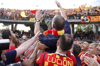 Tutte le immagini del giorno più bello del calcio leccese - Corriere Salentino