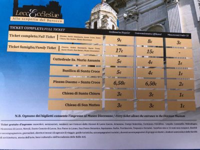 Chiese a pagamento: accoglienza dei turisti tiepida e c’è chi preferisce un gelato - Corriere Salentino