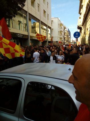 “A”more giallorosso: le immagini della festa di una città che ora può ripartire - Corriere Salentino