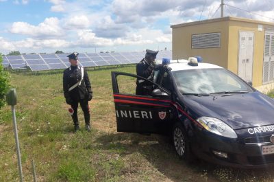 Sorpresi a rubare nel campo fotovoltaico, scacco alla banda: sette arresti e due denunce - Corriere Salentino