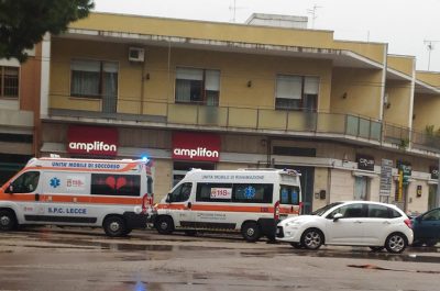 Scontro all'incrocio, paura sulla circonvallazione di Lecce - Corriere Salentino