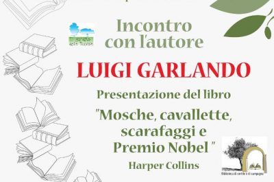 Luigi Orlando ospite della Biblioteca di comunità di Caprarica - Corriere Salentino