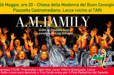 "Maggio Salentino", spostato alla Chiesa del Gesù di Lecce l'ultimo concerto Gospel della rassegna - Corriere Salentino
