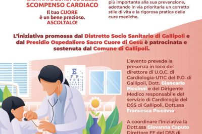 A Gallipoli le Giornate Europee dello Scompenso Cardiaco - Corriere Salentino