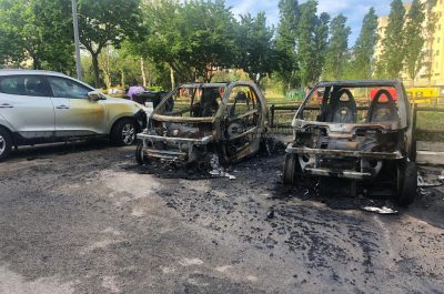 Rogo nella zona 167: distrutte due Smart, danneggiate altre due auto - Corriere Salentino