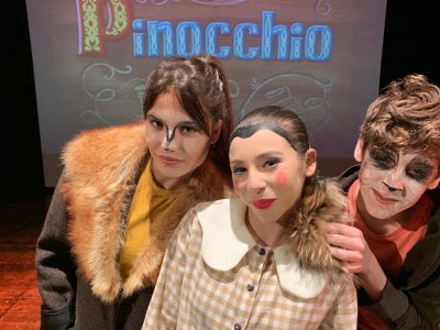 Pinocchio, lo spettacolo del Damus con la regia di Scarpa riempie il teatro di bambini e famiglie - Corriere Salentino
