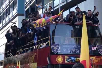 Tutte le immagini del giorno più bello del calcio leccese - Corriere Salentino