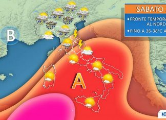 Caldo africano in arrivo al Sud