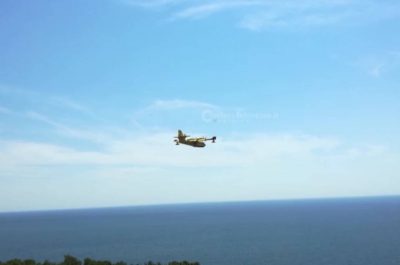 Incendi estivi, continua il "tour de force" dei vigili del fuoco: brucia la litoranea tra Castro e S.Cesarea - Corriere Salentino