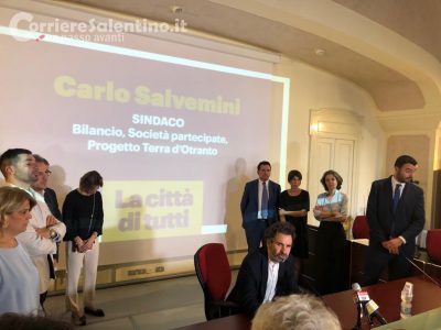 Ecco la giunta Salvemini: nessuna sorpresa, a Mignone la presidenza del Consiglio. Ora tocca alle partecipate - Corriere Salentino