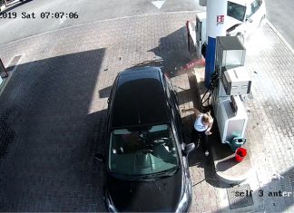 Auto impazzita si schianta contro il distributore di benzina, tragedia sfiorata per una donna