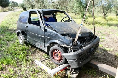 Esce fuori strada e rischia di essere schiacciato dall'auto: 32enne in prognosi riservata - Corriere Salentino