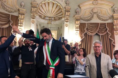 La proclamazione di Salvemini a sindaco: lacrime, passione e gioia. “Sarò al servizio di tutti” - Corriere Salentino